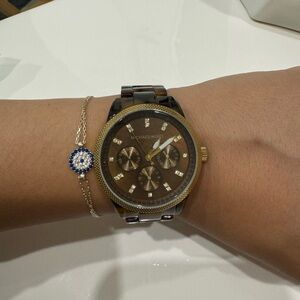 Michael Kors Tortoise Watch